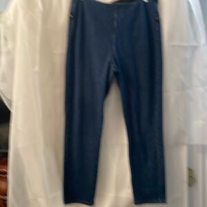 Denim leggings